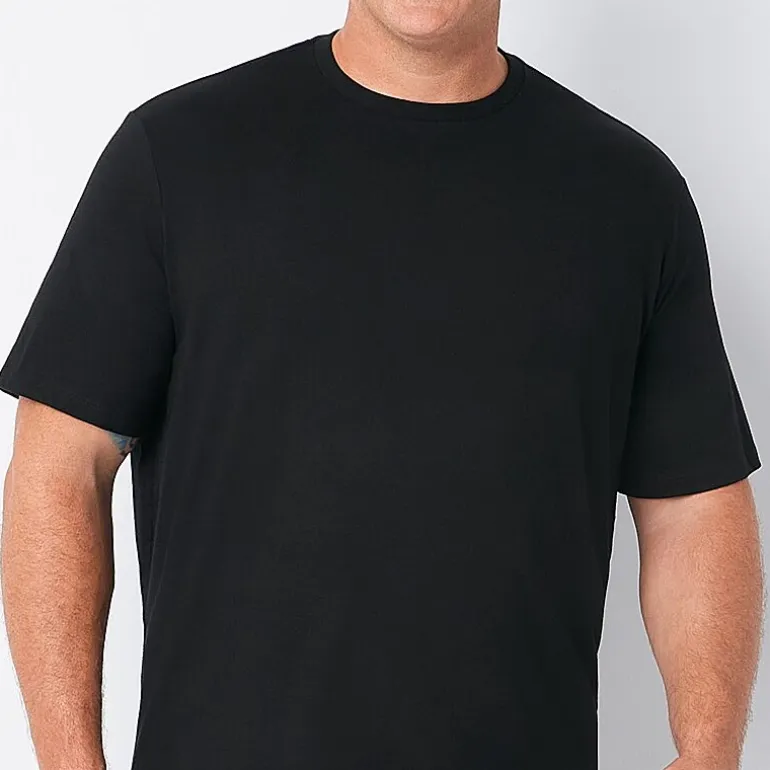 St. John's Bay Super Soft Mens Crew Neck Short Sleeve Quick Dry Big and Tall T-Shirt