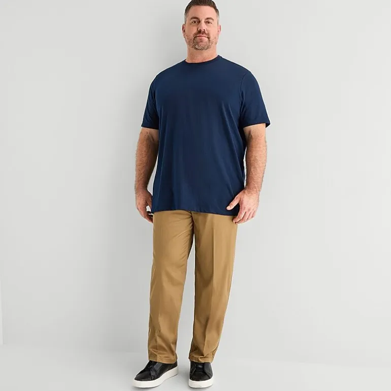 St. John's Bay Super Soft Mens Crew Neck Short Sleeve Quick Dry Big and Tall T-Shirt
