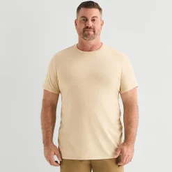 St. John's Bay Super Soft Mens Crew Neck Short Sleeve Quick Dry Big and Tall T-Shirt
