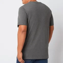 St. John's Bay Super Soft Mens V Neck Short Sleeve Quick Dry Big and Tall T-Shirt