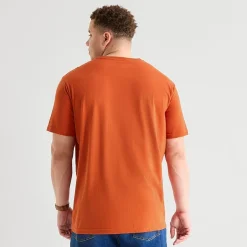 St. John's Bay Super Soft Mens V Neck Short Sleeve Quick Dry Big and Tall T-Shirt