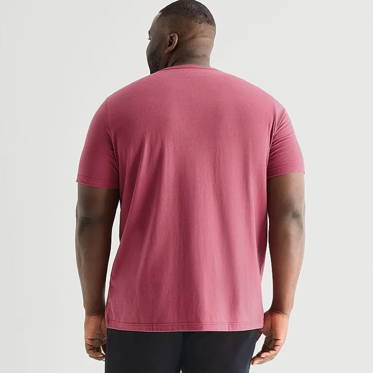 St. John's Bay Super Soft Mens V Neck Short Sleeve Quick Dry Big and Tall T-Shirt