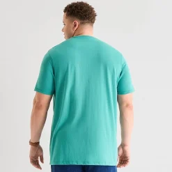 St. John's Bay Super Soft Pocket Mens Crew Neck Short Sleeve Quick Dry Stretch Fabric Big and Tall T-Shirt