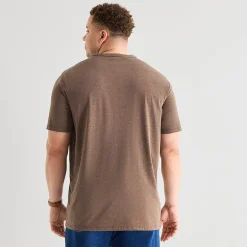 St. John's Bay Super Soft Pocket Mens Crew Neck Short Sleeve Quick Dry Stretch Fabric Big and Tall T-Shirt