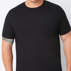 St. John's Bay Super Soft Pocket Mens Crew Neck Short Sleeve Quick Dry Big and Tall T-Shirt