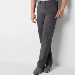 St. John's Bay Universal Easy Care Extender Mens Classic Fit Big and Tall Flat Front Pant