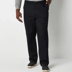St. John's Bay Universal Easy Care Extender Mens Big and Tall Classic Fit Pleated Pant