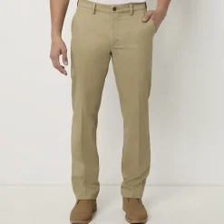 St. John's Bay Universal Wrinkle Free Easy Care Mens Classic Fit Flat Front Pant