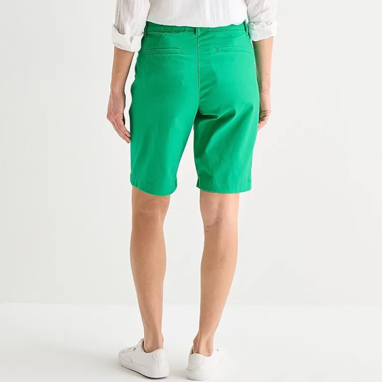St. John's Bay Womens 11" Bermuda Short