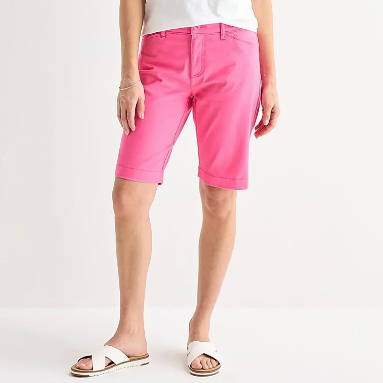 St. John's Bay Womens 11" Bermuda Short