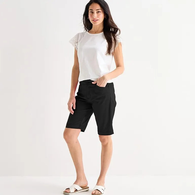 St. John's Bay Womens 11" Bermuda Short