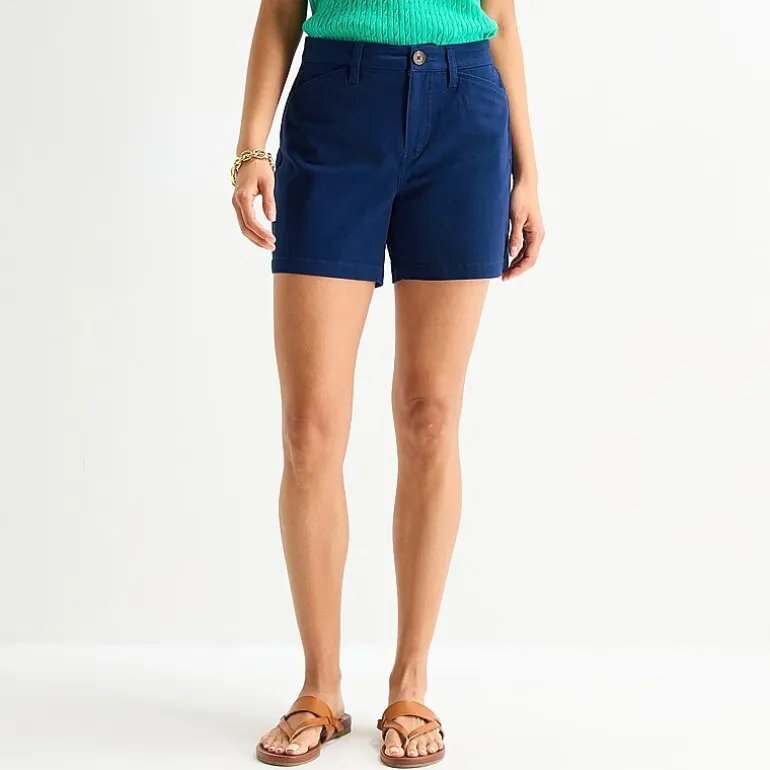 St. John's Bay Womens 5" Chino Short