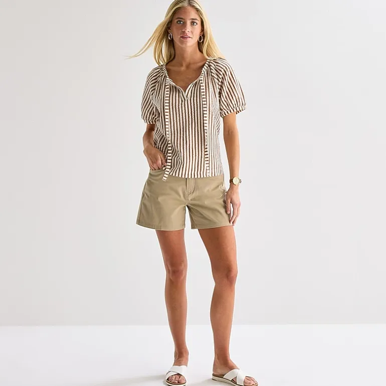 St. John's Bay Womens 5" Chino Short