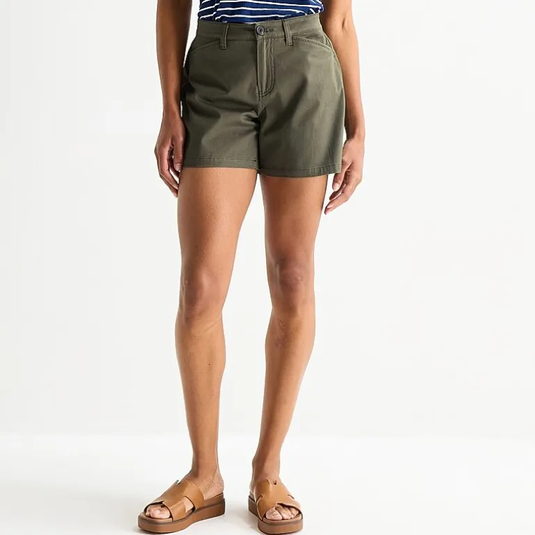 St. John's Bay Womens 5" Chino Short