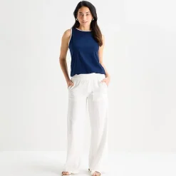 St. John's Bay Womens Crew Neck Sleeveless Tank Top