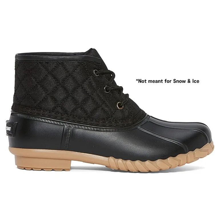 St. John's Bay Womens Denton Flat Heel Rain Boots