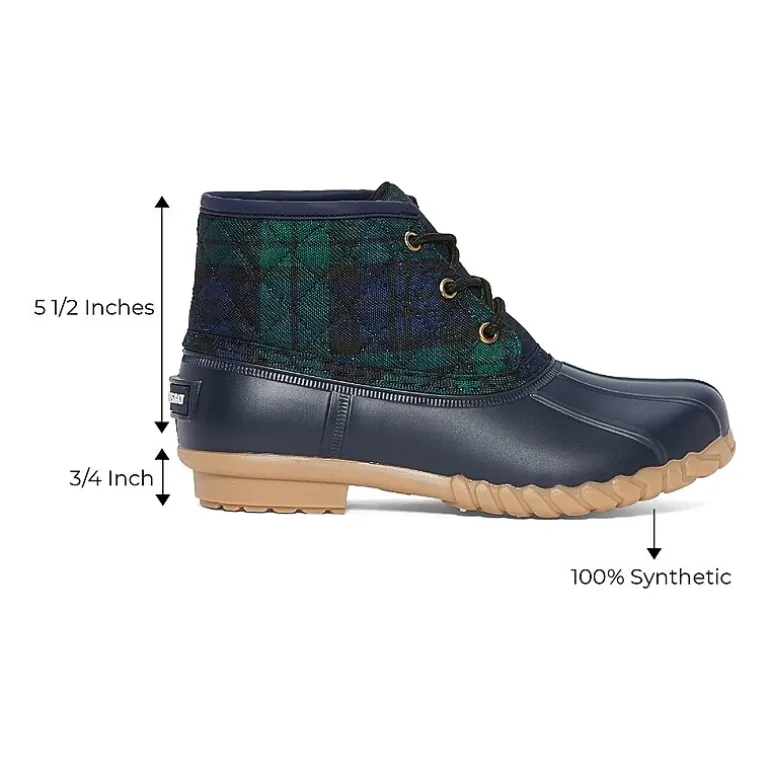 St. John's Bay Womens Denton Flat Heel Rain Boots