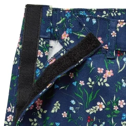 St. John's Bay Womens Easy-on + Easy-off Hidden Access Opening Slim Mid Rise Capri Pant