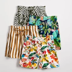 St. John's Bay Womens High Rise Pull-On Short