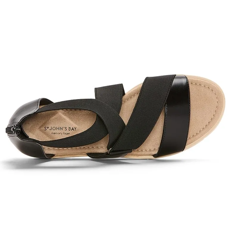 St. John's Bay Womens Lismore Strap Sandals