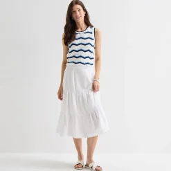 St. John's Bay Womens Long A-Line Skirt