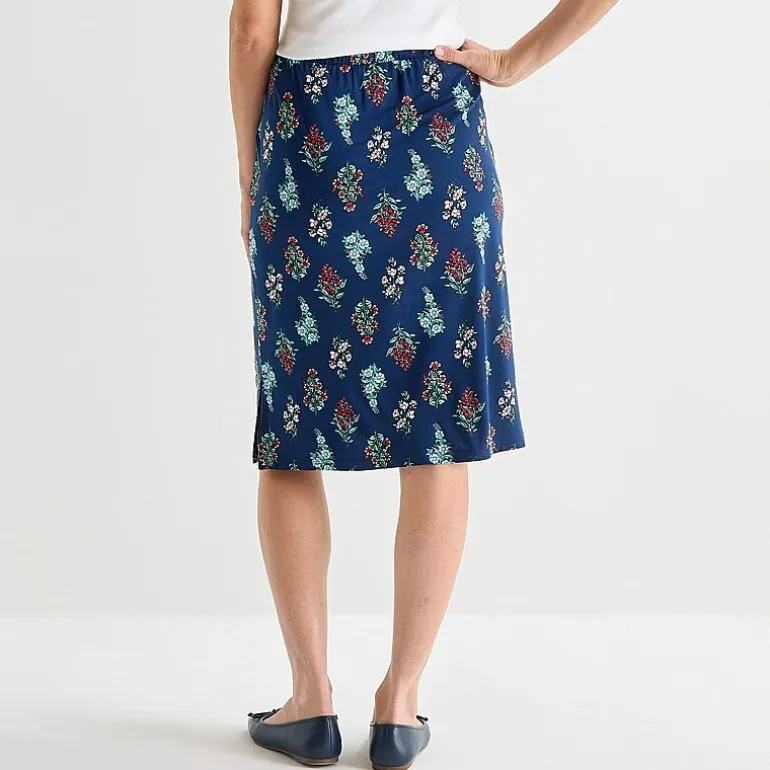 St. John's Bay Womens Midi A-Line Skirt