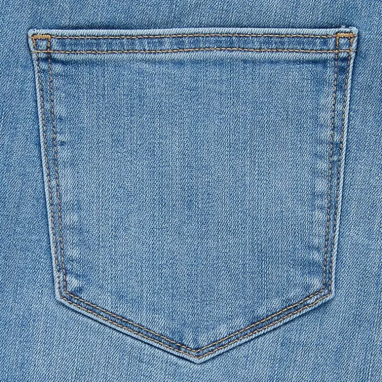 St. John's Bay Womens Mid Rise Adaptive Bootcut Easy-on + Easy-off Jean