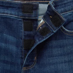 St. John's Bay Womens Mid Rise Adaptive Bootcut Easy-on + Easy-off Jean