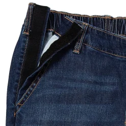 St. John's Bay Womens Mid Rise Adaptive Seated Wear Straight Leg Jean
