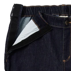 St. John's Bay Womens Mid Rise Adaptive Seated Wear Straight Leg Jean