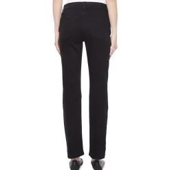 St. John's Bay Womens Mid Rise Adaptive Easy-on + Easy-off Straight Leg Jean
