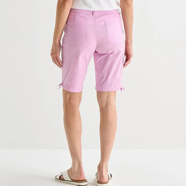 St. John's Bay Womens 11" Mid Rise Bermuda Short