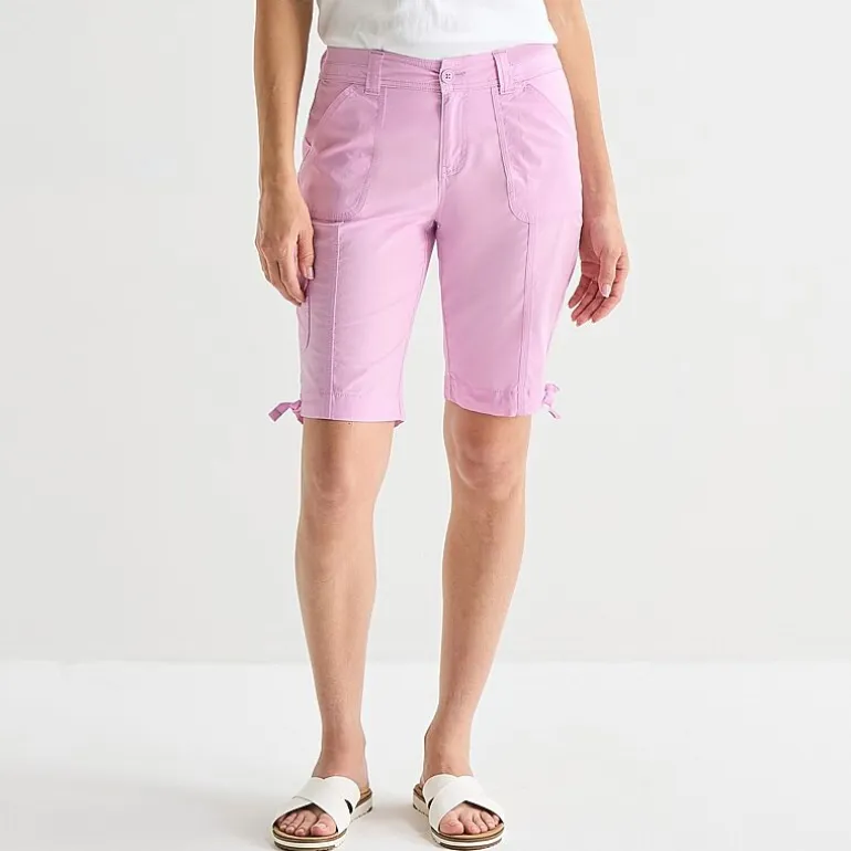 St. John's Bay Womens 11" Mid Rise Bermuda Short