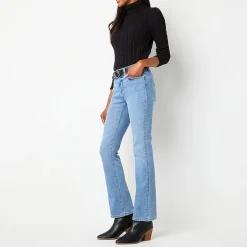 St. John's Bay Womens Mid Rise Bootcut Jean