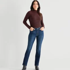 St. John's Bay Womens Mid Rise Bootcut Jean