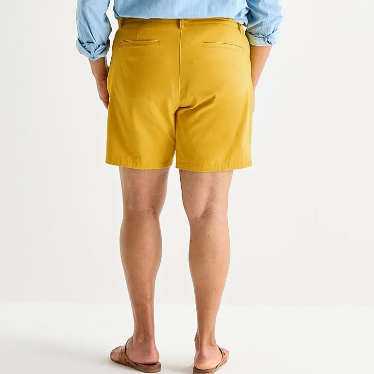 St. John's Bay Womens 8" Mid Rise Plus Chino Short