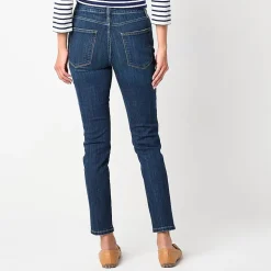 St. John's Bay Womens Mid Rise Secretly Slender Skinny Fit Jean