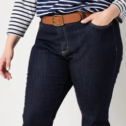 St. John's Bay Womens Mid Rise Secretly Slender Skinny Fit Jean