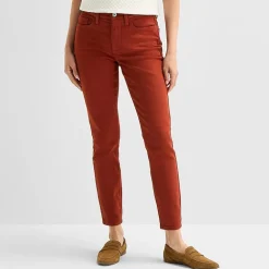 St. John's Bay Womens Mid Rise Skinny Fit Jean