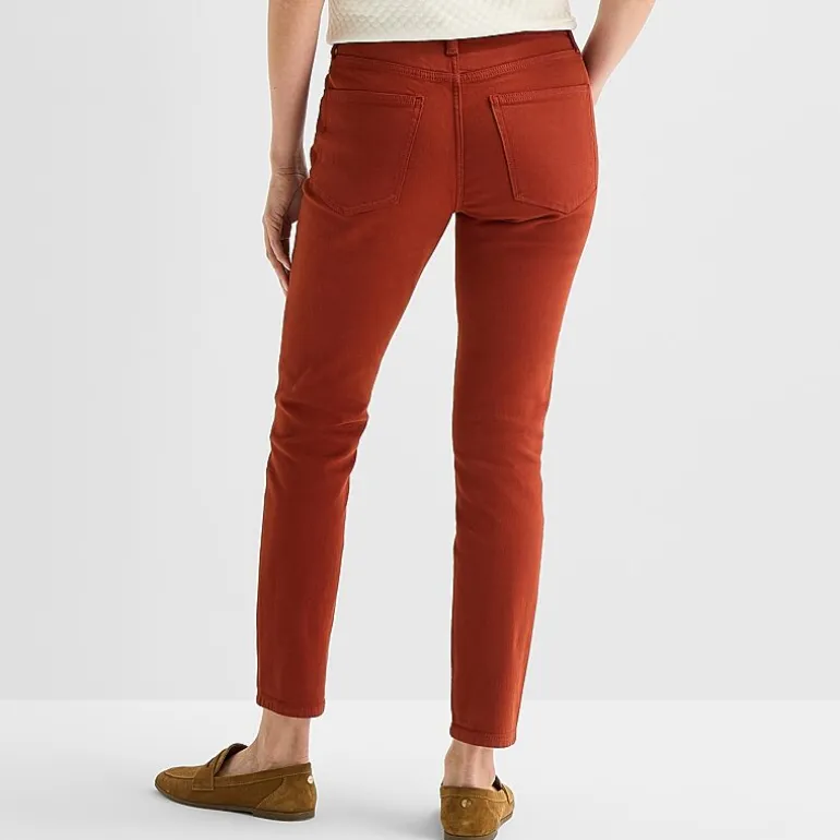 St. John's Bay Womens Mid Rise Skinny Fit Jean