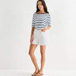 St. John's Bay Womens 5 3/4" Mid Rise Tall Chino Short