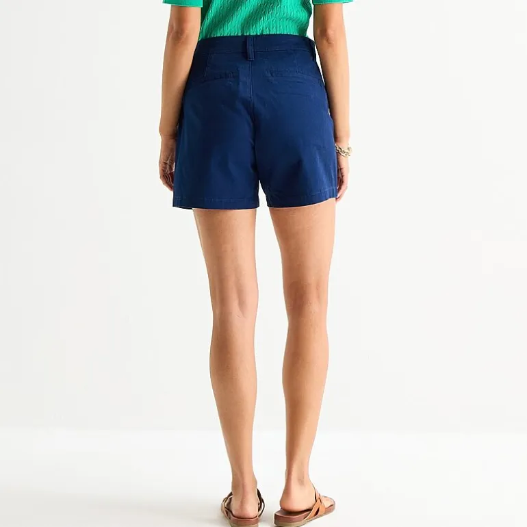 St. John's Bay Womens 5 3/4" Mid Rise Tall Chino Short