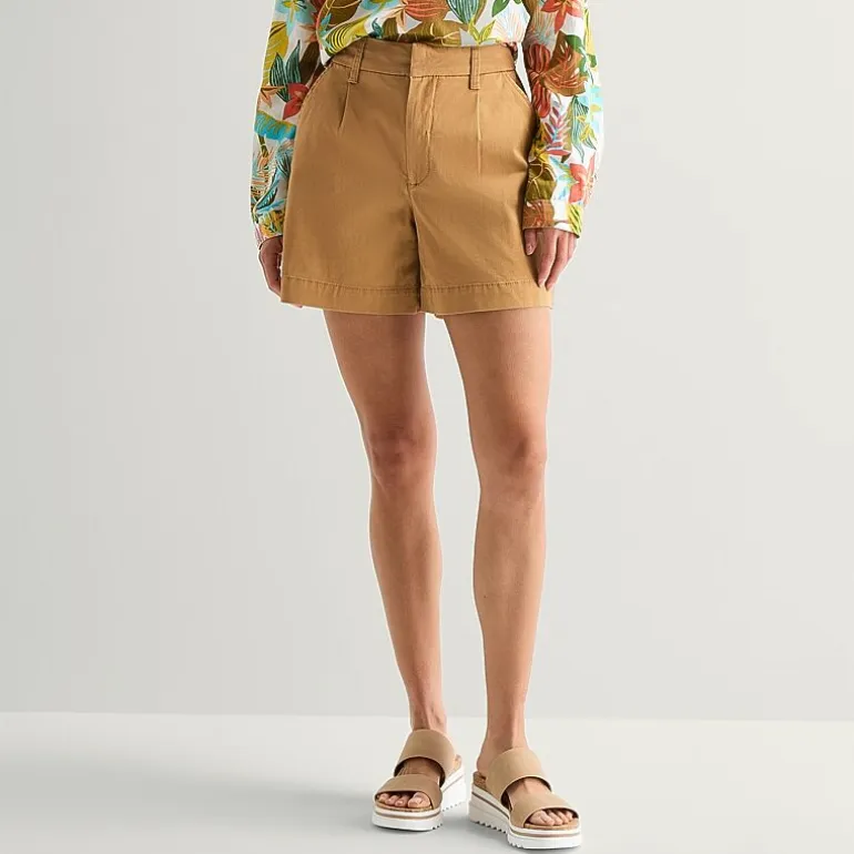 St. John's Bay Womens Pleated Short