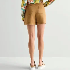 St. John's Bay Womens Pleated Short