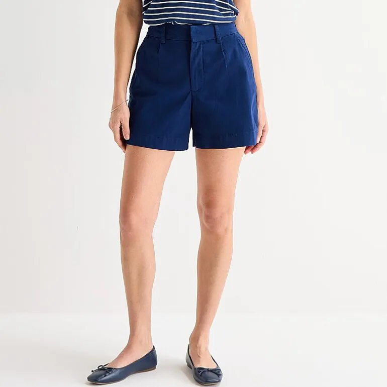 St. John's Bay Womens Pleated Short