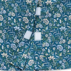 St. John's Bay Womens Plus Easy-on + Easy-off Cuffed Long Sleeve Regular Fit Button-Down Shirt
