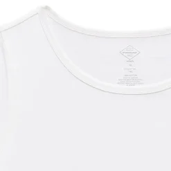 St. John's Bay Womens Plus Easy-on + Easy-off Crew Neck Long Sleeve Adaptive T-Shirt
