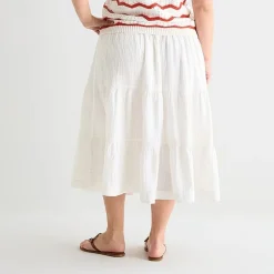 St. John's Bay Womens Plus Maxi Skirt