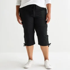 St. John's Bay Womens Plus Skinny Capri Pant
