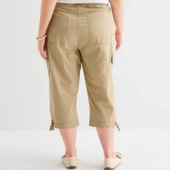 St. John's Bay Womens Plus Skinny Capri Pant